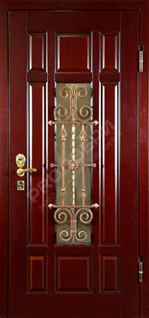 Фотография «Дверь с ковкой №5»